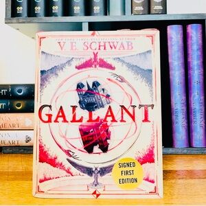 Owlcrate Exclusive Signed First Edition Gallant by V. E. Schwab
